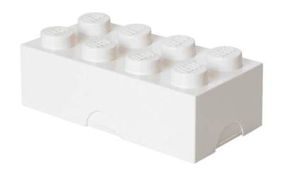 Lunchbox LEGO 8 Wit