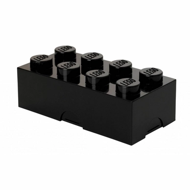 Lunchbox LEGO 8 Zwart