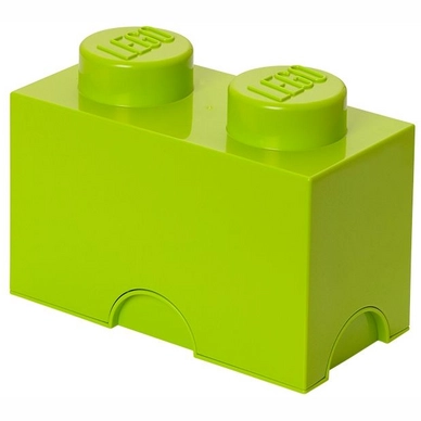 Opbergbox Lego Brick 2 Lime Groen