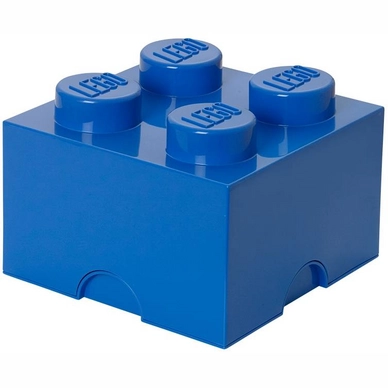 Opbergbox Lego Brick 4 Blauw