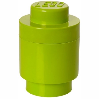 Opbergbox Lego Round 1 Lime Groen