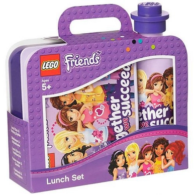 Lunchset LEGO Friends Paars