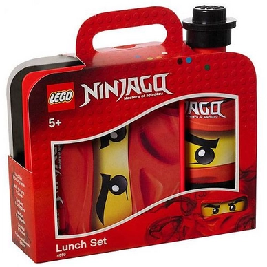 Lunchset LEGO Ninjago Rood