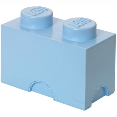 Opbergbox Lego Brick 2 Licht Blauw