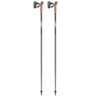 Trekking Pole Leki Response Dark Anthratcite Black White 130 cm