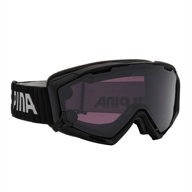 Skibrille Alpina Panoma S Magnetic Q+S Black Matt