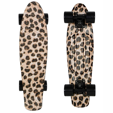 Skateboard Urban Vintage Cruiser Leopard