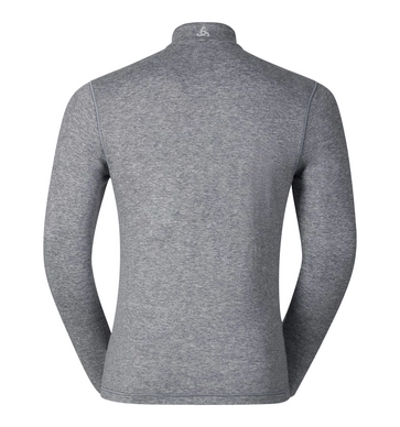Vest Odlo Midlayer Full Zip Alagna Men Grey Melange