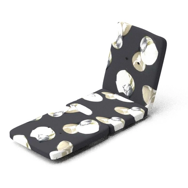 Ligbedkussen Hartman Blossom Black