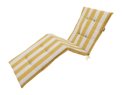 Coussin de Bain de Soleil Madison Amora Mustard (200 x 65 cm)
