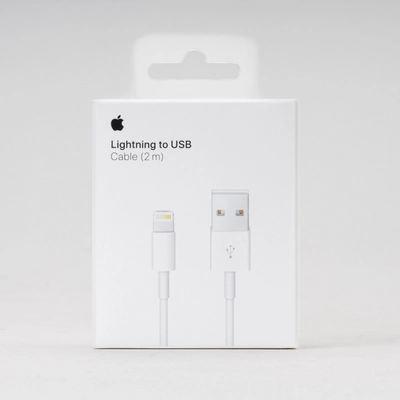 Apple Lightning Cable USB-A to Lightning 2m White