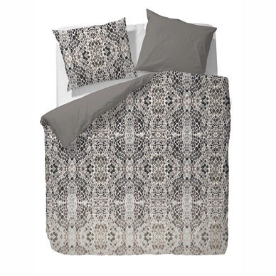 Taies d'oreiller Essenza Lilah Beige Satin de Coton (65 x 65 cm)