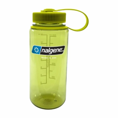 Waterfles Nalgene Wide Mouth 500 ml Spring Green Green Cap