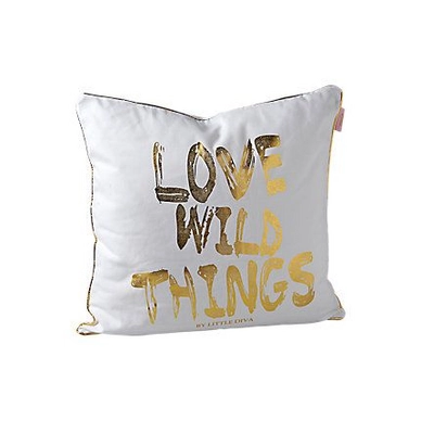 Sierkussen Little Diva Wild Thing White