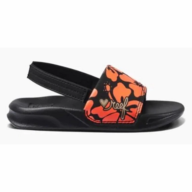 Slipper Reef Kids Little One Slide Hibiscus Coral