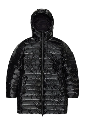 Doudoune RAINS Femme Lohja Long Puffer Curve Jacket Night