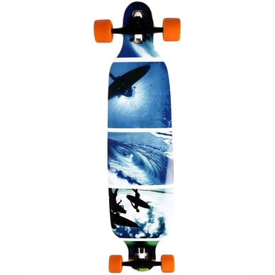 Longboard Move Blue Surf 41"