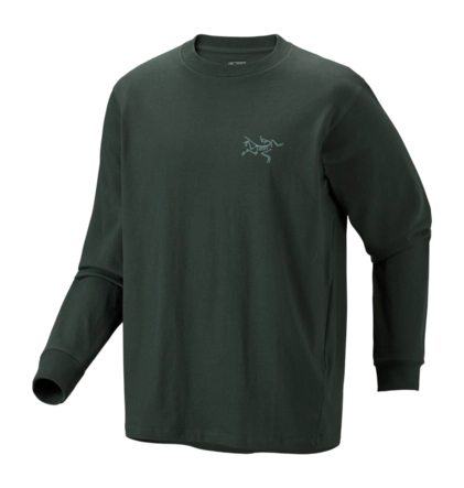 Longsleeve Arc'teryx Men Kragg Cotton LS Dark Jade Relaxed Fit