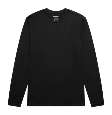 Longsleeve Bergans Men Merino Dark Shadow Grey Regular Fit