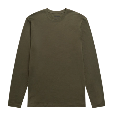 Longsleeve Bergans Men Merino Pine Forest Regular Fit
