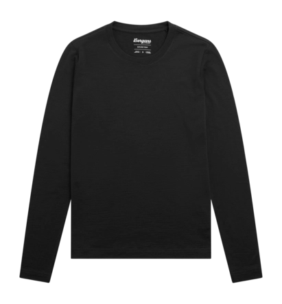 Longsleeve Bergans Women Merino Dark Shadow Grey 180 g/m²