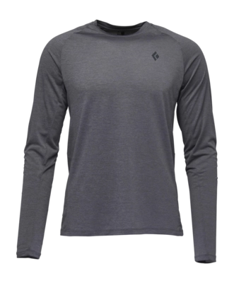 Longsleeve Black Diamond Men Lightwire LS Tech Tee Steel Grey Regular Fit