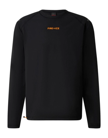 Longsleeve Bogner Fire + Ice Men Alejo Black Regular Fit