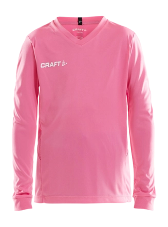 Longsleeve Craft Kids Squad Go Jersey Solid Pop Ergonomische pasvorm