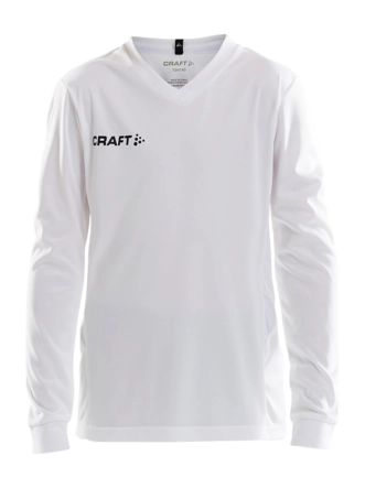 Longsleeve Craft Kids Squad Go Jersey Solid White