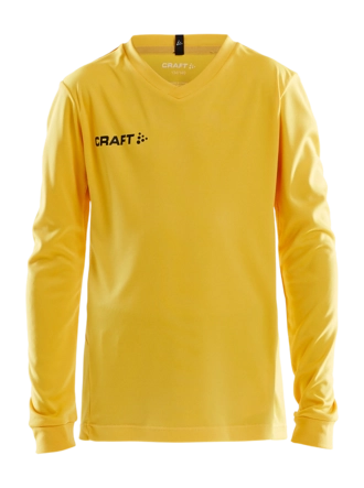Longsleeve Craft Kids Squad Go Jersey Solid Yellow Ergonomische pasvorm