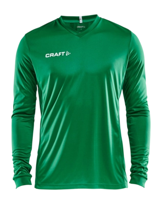 Longsleeve Craft Men Squad Jersey Solid LS Team Green Regular Fit
