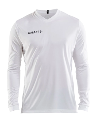 Longsleeve Craft Men Squad Jersey Solid LS White Regular Fit