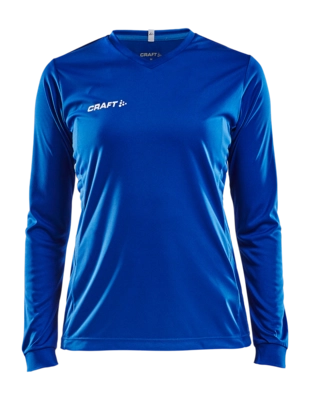Longsleeve Craft Women Squad Jersey Solid LS Club Cobolt Regular Fit