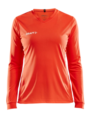 Longsleeve Craft Women Squad Jersey Solid LS Cocktail Regular Fit