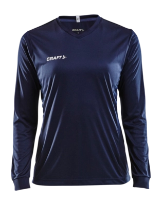 Longsleeve Craft Women Squad Jersey Solid LS Navy Regular fit