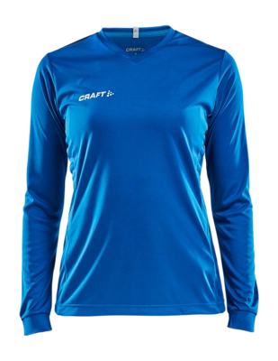 Longsleeve Craft Women Squad Jersey Solid LS Royal Blue Regular Fit
