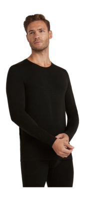 Longsleeve Falke Men Daily ClimaWool Black