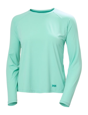 Longsleeve Helly Hansen Women Shine Solen LS Crew Lagoon