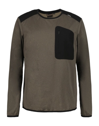 Longsleeve Icepeak Men Boston Cafe Au Lait Shirt Regular Fit