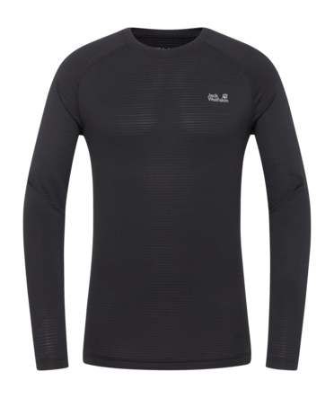 Longsleeve Jack Wolfskin Men Infinite Warm LS Black 270 g