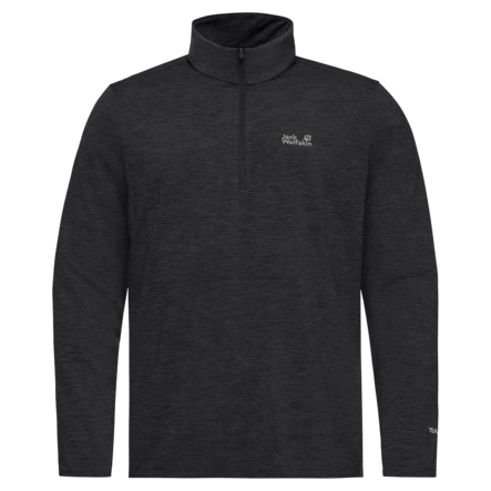 Longsleeve Jack Wolfskin Men Trail HZ Black Regular Fit