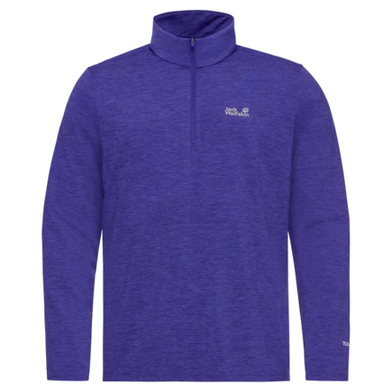 Longsleeve Jack Wolfskin Men Trail HZ Glow Ink Regular Fit