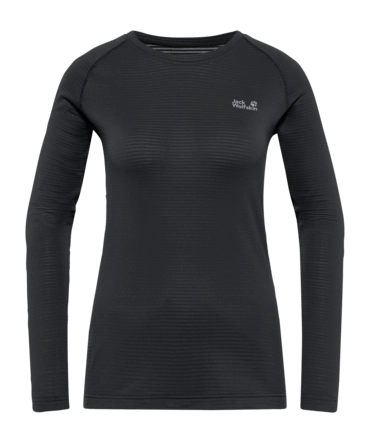 Longsleeve Jack Wolfskin Women Infinite Warm LS Black 240 g