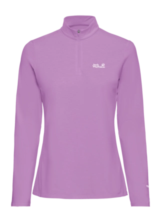 Longsleeve Jack Wolfskin Women Trail HZ Vivid Orchid 180 g