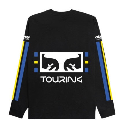 Long Sleeve T-Shirt Obey Men Competition Black | Sneaker District COM