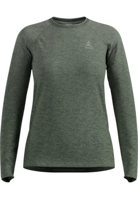 Longsleeve Odlo Women Essential Seamless Shadow Melange Regular Fit
