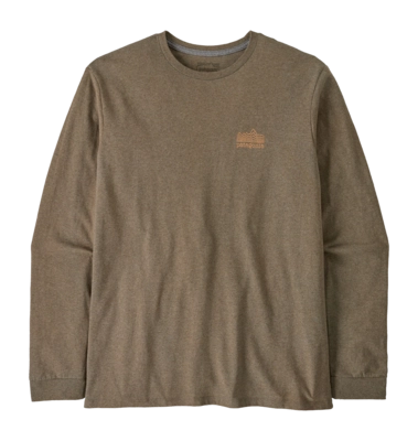 Longsleeve Patagonia Men L/S Strataspire Responsibili-Tee Wing Grey