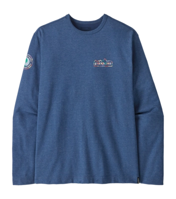 Longsleeve Patagonia Men LW Unity Fitz Wildrise Crew Clement Blue
