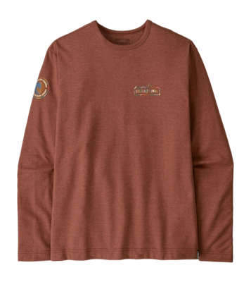 Longsleeve Patagonia Men LW Unity Fitz Wildrise Crew Dried Vanilla