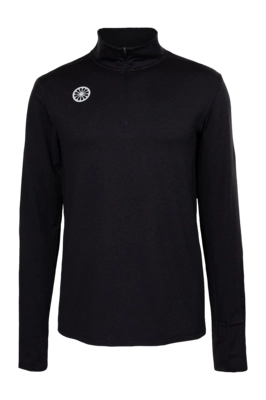 Longsleeve The Indian Maharadja Men Half Zip Black